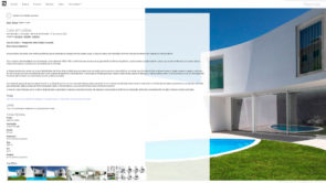Casa em Lisboa, Publicação Espaço Arquitetura